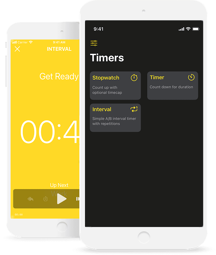 TimerNinja app on multiple devices